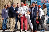 Don Juan Carlos nas regatas de Sanxenxo
