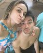 Bruna Gomes e Felipe Neto