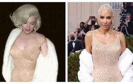 Kim Kardashian emagreceu 7 quilos em 3 semanas para caber no vestido de Marilyn. As críticas não se fizeram esperar