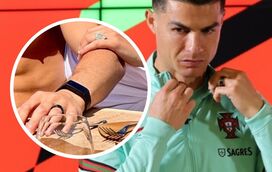 O mistério do novo anel preto de Cristiano Ronaldo. Saiba o significado da aliança