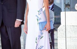 Estes foram os looks de Letizia na receção dos reis de Espanha ao emir do Catar