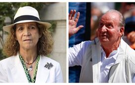 Juan Carlos regressou a casa, mas só tinha a filha mais velha à sua espera