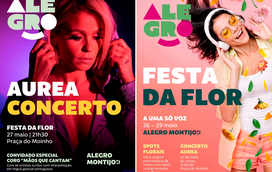 Alegro Montijo celebra Festa da Flor “A uma só voz” com Áurea e coro “Mãos que cantam”