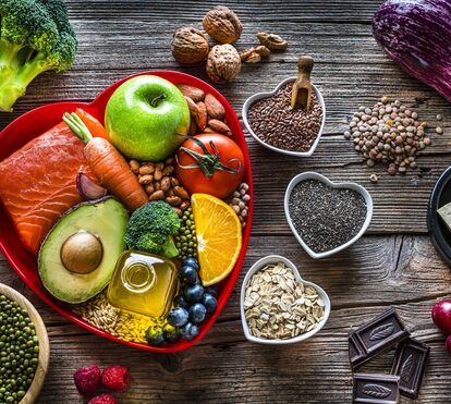 A boa saúde começa na alimentação