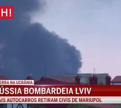 Guerra na Ucrânia: Rússia bombardeia Lviv