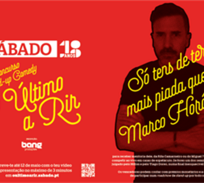 Sábado procura humoristas com o concurso de stand up comedy 'O Último a Rir'