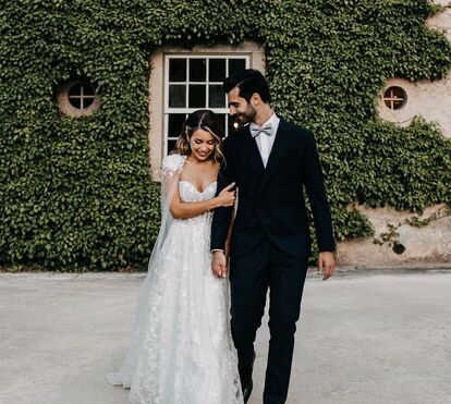 A grande cerimónia de casamento da 'influencer' Inês Rochinha