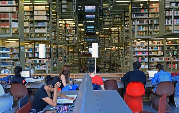 Biblioteca Vasconcelos na cidade do méxico