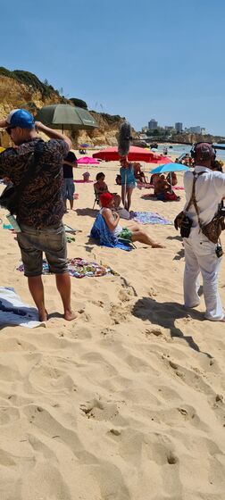 Festa é Festa, gravações, Algarve