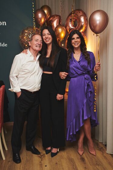 Constança, Ana Caetano Menezes e Luís Filipe Menezes
