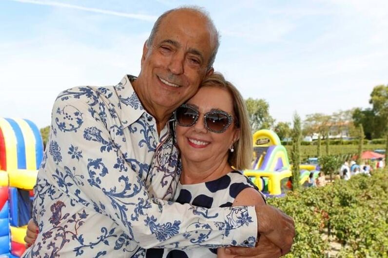 Joe Berardo e Carolina Conceição