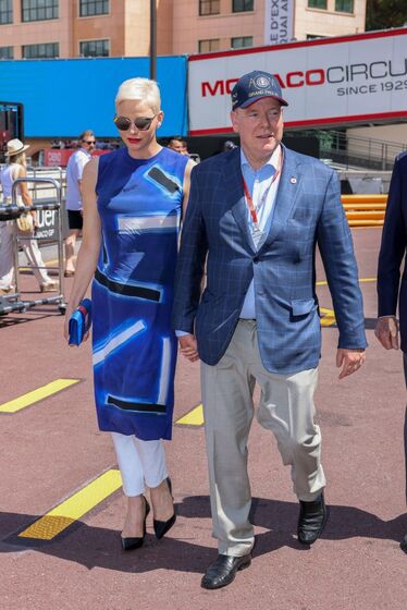 Princesa Charlene e Alberto II