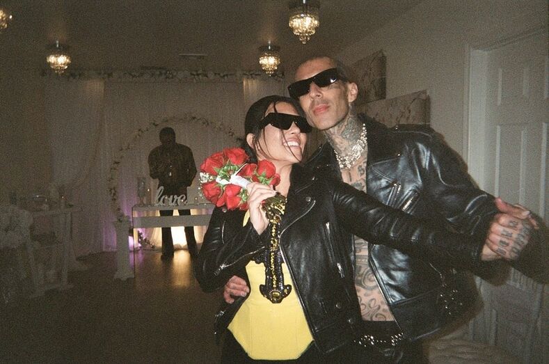 Kourtney Kardashian e Travis Barker