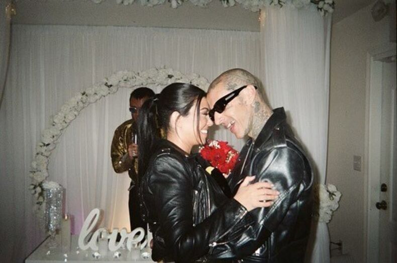 Kourtney Kardashian e Travis Barker