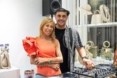 Zulmira Ferreira com o filho, Eddie Ferrer