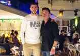 Paulinho e Anthony Pereira na abertura do Sky Valley Vilamoura 