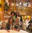 Isabel dos Santos e Coréon Dú em Barcelona