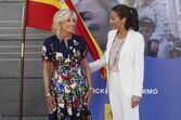 Letizia e Jill Biden