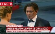 A atriz Amber Heard condenada a pagar 14 milhões de euros a Johnny Depp
