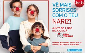 Dia da Criança junta Institutoptico e Nariz Vermelho