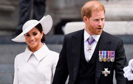 Finalmente juntos. Harry e Meghan voltam a aparecer ao lado de William, Kate e da restante família real