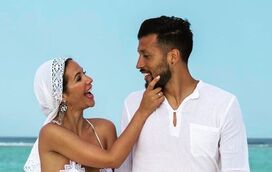 Como é bonito o amor! As imagens de Ezequiel Garay ao lado da mulher Tamara Gorro