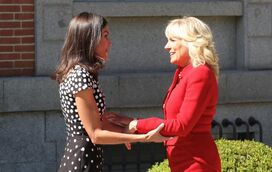 Letizia e Jill Biden unem esforços contra guerra na Ucrânia