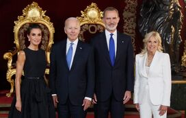 A graçola de Biden sobre a Letizia que deixou Felipe às gargalhadas, mas que não agradou à rainha