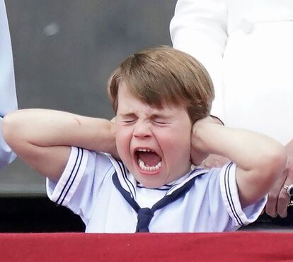 As caras e caretas do príncipe Louis
