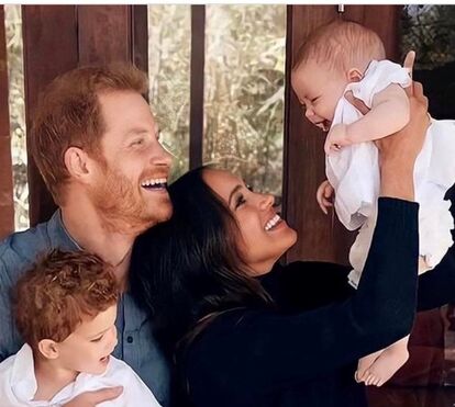 Ignorada pela família real! Ninguém apareceu no batizado de Lilibet, a filha do príncipe Harry e de Meghan Markle
