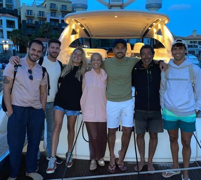 Sem polémicas ou rumores. Lourenço Ortigão e Kelly Bailey divertem-se com João Félix e Margarida Corceiro na Madeira