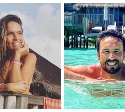 Noivos e muito apaixonados. Diana Chaves declara-se a César Peixoto em dia especial