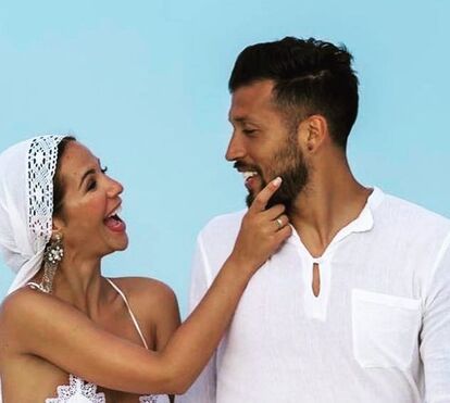Como é bonito o amor! As imagens de Ezequiel Garay ao lado da mulher Tamara Gorro