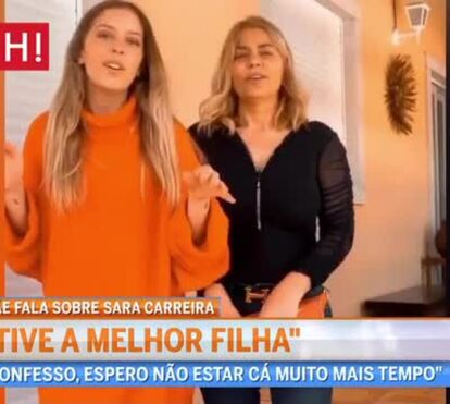 Eterna Sara: Fernanda Antunes revela filha 'bondosa'