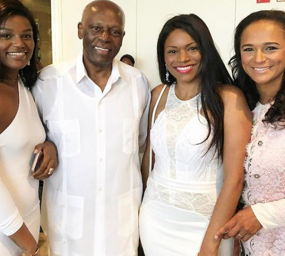 As mensagens misteriosas de Isabel dos Santos e da irmã Tchizé, as duas filhas que não saem do lado do antigo presidente de Angola  