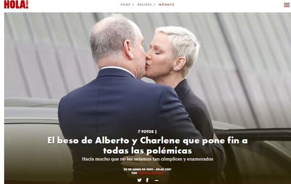Charlene, Alberto