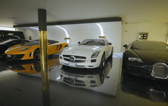 garagem, Cristiano Ronaldo