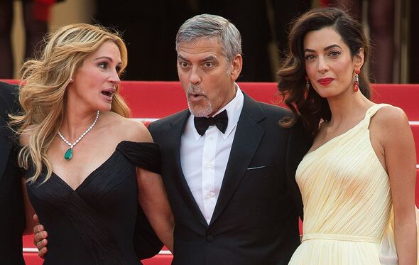 Julia Roberts, George Clooney, Amal Clooney