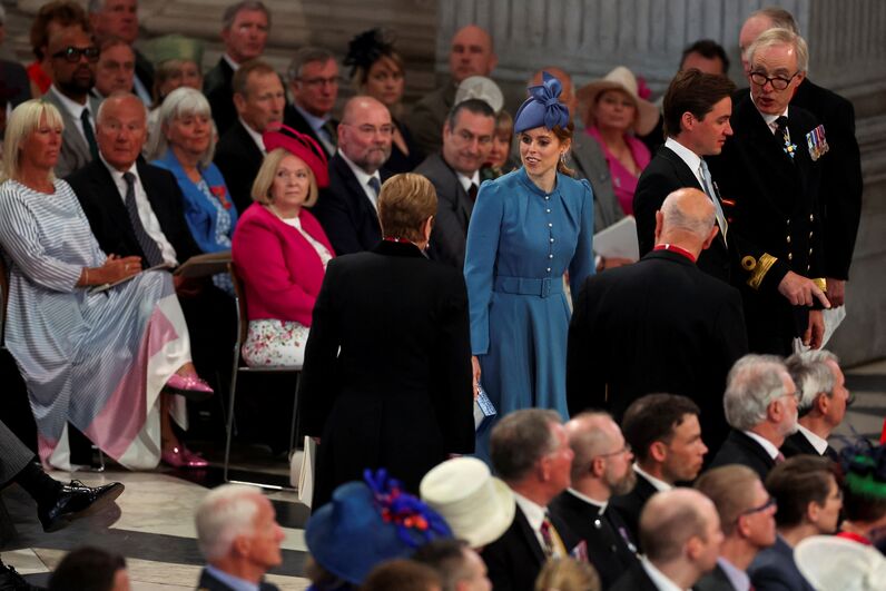 Harry e Meghan de volta junto da família real britânica na Missa do Jubileu de Platina de Isabel II