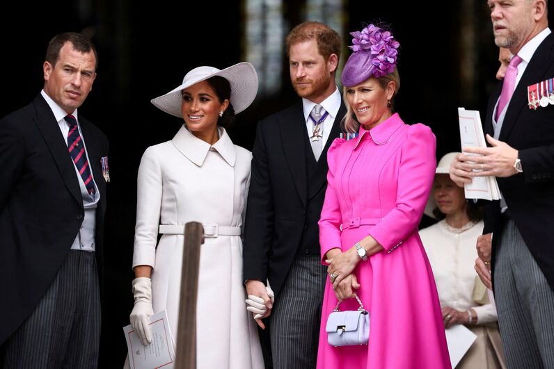 Harry e Meghan de volta junto da família real britânica na Missa do Jubileu de Platina de Isabel II