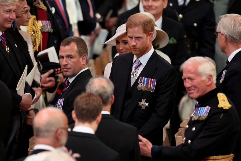 Harry e Meghan de volta junto da família real britânica na Missa do Jubileu de Platina de Isabel II