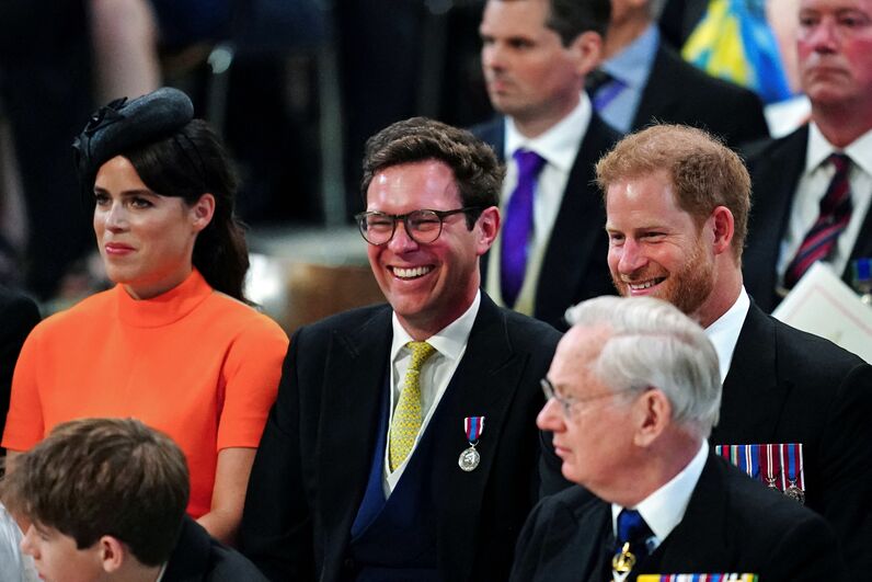 Harry e Meghan de volta junto da família real britânica na Missa do Jubileu de Platina de Isabel II