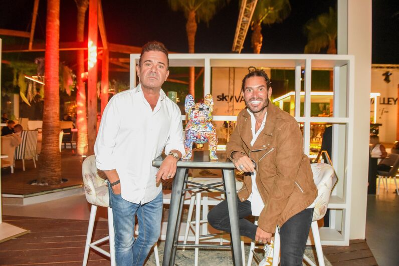 Anthony Pereira e Jorge Rodrigues no Warm Up Summer FLASH! no Sky Valley Villamoura 