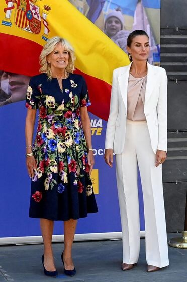 Letizia e Jill Biden