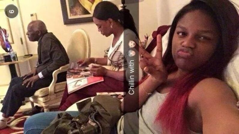 Joseana com José Eduardo dos Santos e Ana Paula