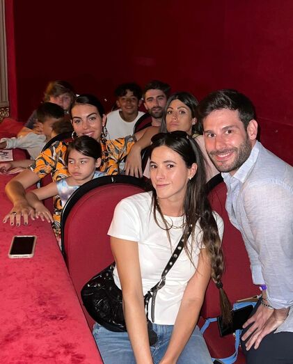 georgina, alana, eva, mateo, cristiano jr, família