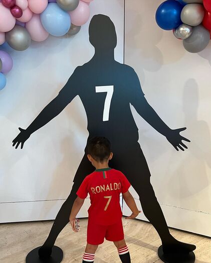 Aniversário gémeos Cristiano Ronaldo