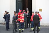 André Serra, funeral, capela militar de Benfica