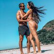 Pedro Guedes e Kelly Baron