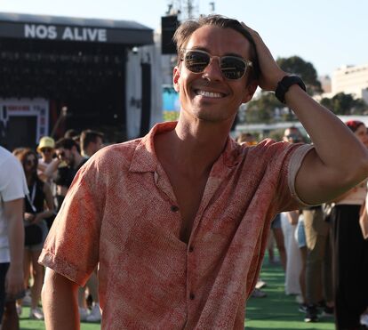 José Mata longe da ex-namorada Isabela Valadeiro no NOS Alive